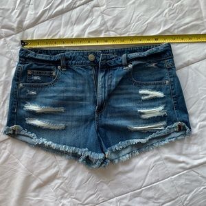 Denim Short Shorts